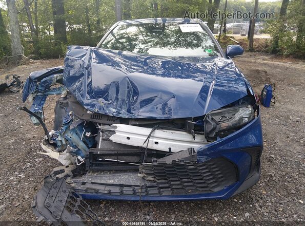 4T1DAACK3SU014368 2025 TOYOTA CAMRY Blue Սարքավորումների վահանակի տեսք
