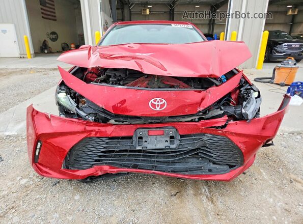 4T1DAACK3SU044549 2025 TOYOTA CAMRY Red წინა ხედი