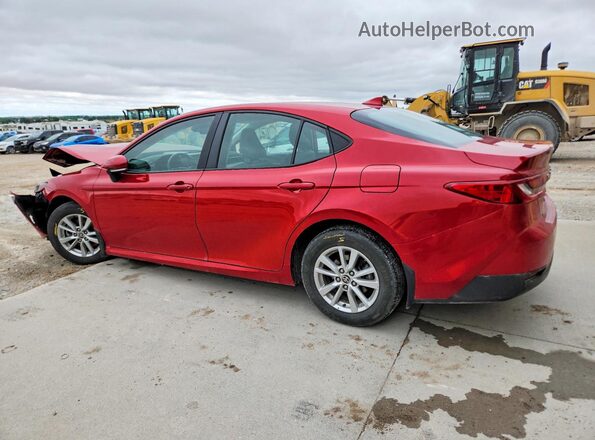 4T1DAACK3SU044549 2025 TOYOTA CAMRY Red უკანა მარცხენა