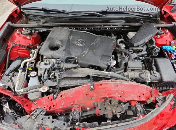 4T1DAACK3SU044549 2025 TOYOTA CAMRY Red უკანა სალონის ხედი