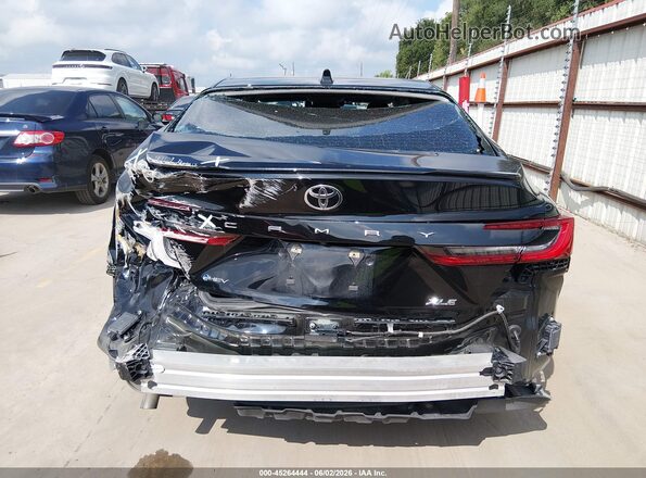 4T1DAACK3SU088602 2025 TOYOTA CAMRY Black Front view