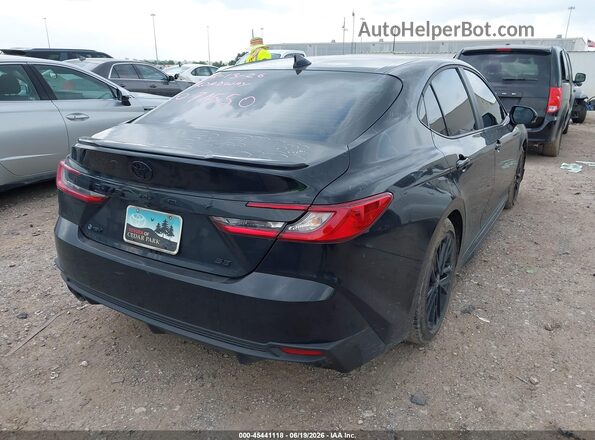 4T1DAACK3SU115829 2025 TOYOTA CAMRY Black Задня права чверть