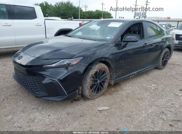 4T1DAACK3SU115829 2025 TOYOTA CAMRY Black Передня ліва чверть