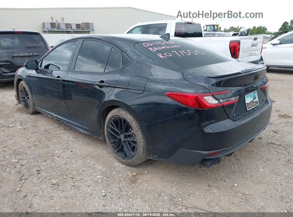 4T1DAACK3SU115829 2025 TOYOTA CAMRY Black Задня ліва чверть