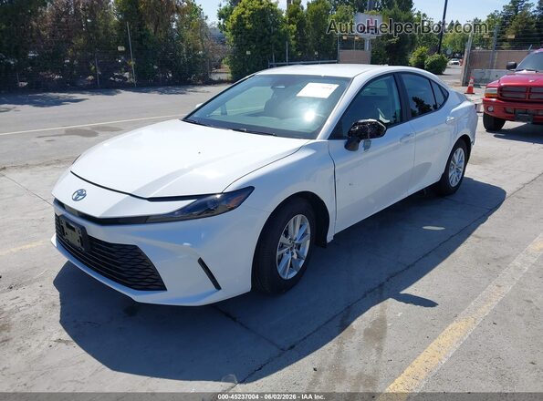 4T1DAACK3SU119623 2025 TOYOTA CAMRY White 