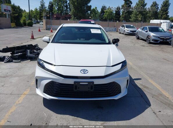 4T1DAACK3SU119623 2025 TOYOTA CAMRY White 