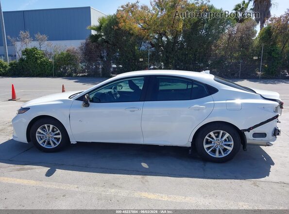 4T1DAACK3SU119623 2025 TOYOTA CAMRY White 