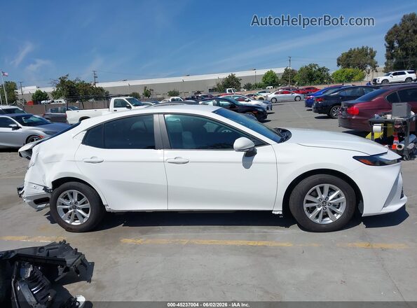 4T1DAACK3SU119623 2025 TOYOTA CAMRY White 
