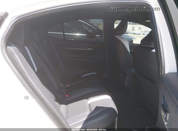 4T1DAACK3SU122229 2025 TOYOTA CAMRY White Vista de la etiqueta del VIN