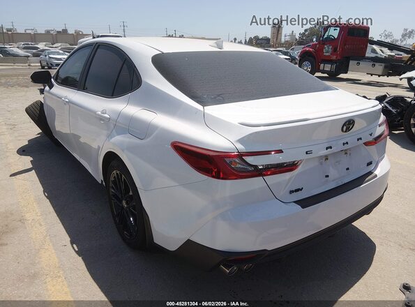 4T1DAACK3SU122229 2025 TOYOTA CAMRY White Trasero izquierdo