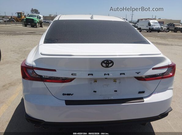 4T1DAACK3SU122229 2025 TOYOTA CAMRY White 