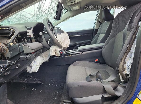 4T1DAACK3SU135871 2025 TOYOTA CAMRY Синий Вид салона спереди