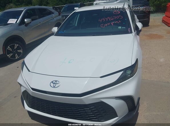 4T1DAACK3SU139967 2025 TOYOTA CAMRY Белый 