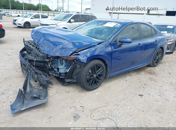 4T1DAACK3SU152749 2025 TOYOTA CAMRY Синий Передняя левая четверть