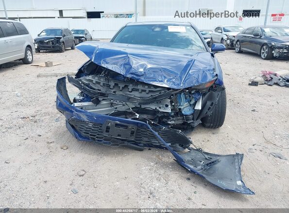 4T1DAACK3SU152749 2025 TOYOTA CAMRY Синий Вид щитка приборов