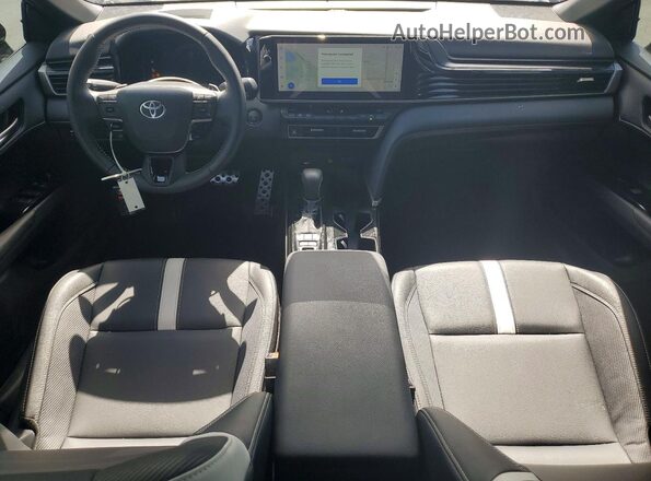 4T1DAACK3SU163508 2025 TOYOTA CAMRY Gray Вид панелі приладів