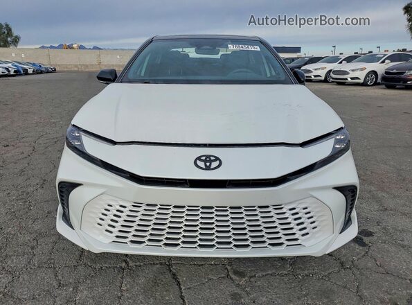 4T1DAACK3SU201156 2025 TOYOTA CAMRY White Вид спереду