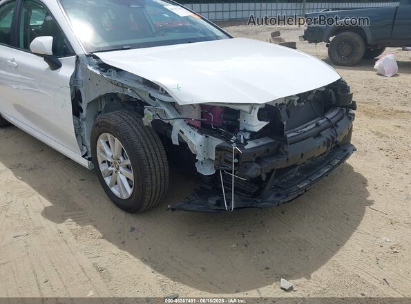 4T1DAACK3SU201447 2025 TOYOTA CAMRY White Դիմացի տեսք