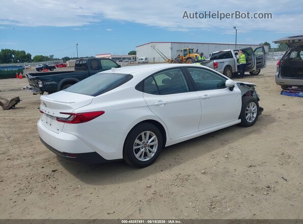 4T1DAACK3SU201447 2025 TOYOTA CAMRY White Հետևի աջ