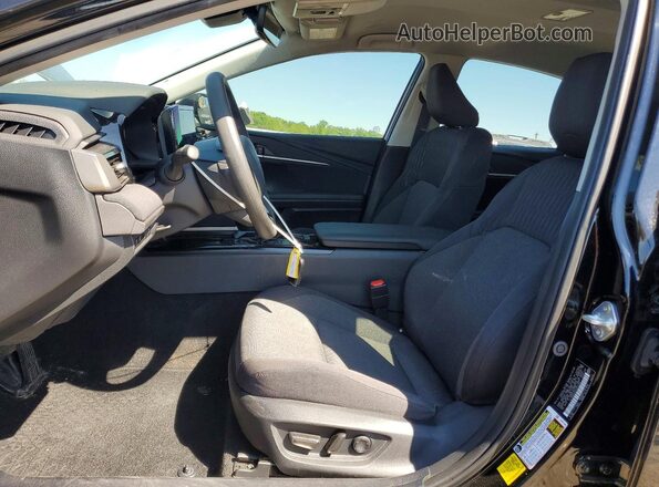 4T1DAACK3SU502297 2025 TOYOTA CAMRY Черный Вид салона спереди