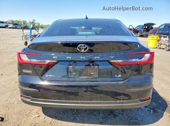 4T1DAACK3SU502297 2025 TOYOTA CAMRY Черный Вид сзади