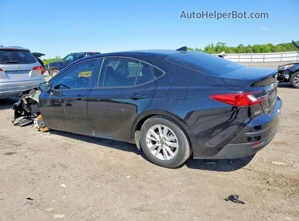 4T1DAACK3SU502297 2025 TOYOTA CAMRY Черный Задняя левая четверть