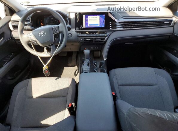 4T1DAACK3SU502297 2025 TOYOTA CAMRY Черный Вид панели приборов