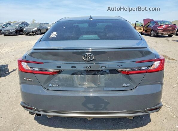 4T1DAACK3SU513607 2025 TOYOTA CAMRY Gray Вид ззаду