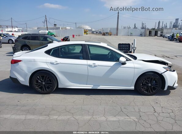 4T1DAACK3SU527409 2025 TOYOTA CAMRY White Widok wnętrza 360 stopni