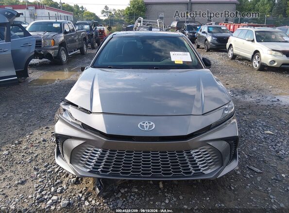 4T1DAACK3SU529886 2025 TOYOTA CAMRY Серый Вид щитка приборов