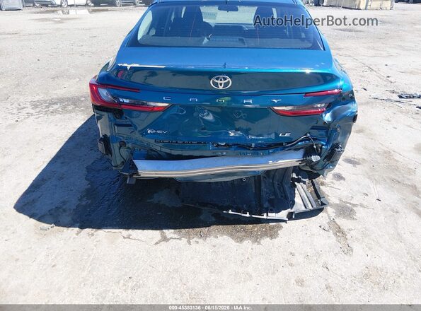 4T1DAACK3SU539124 2025 TOYOTA CAMRY Turquoise Widok z przodu