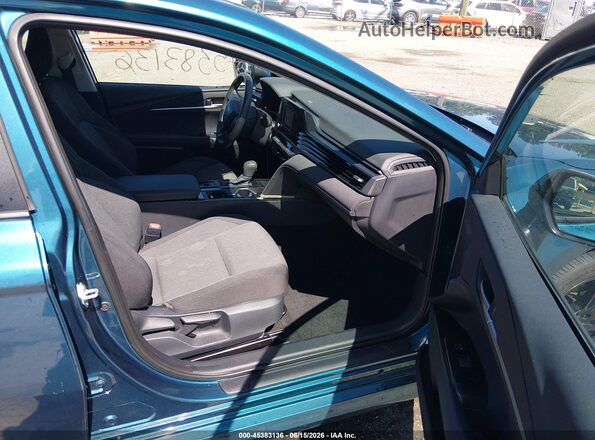4T1DAACK3SU539124 2025 TOYOTA CAMRY Turquoise Widok wnętrza z przodu