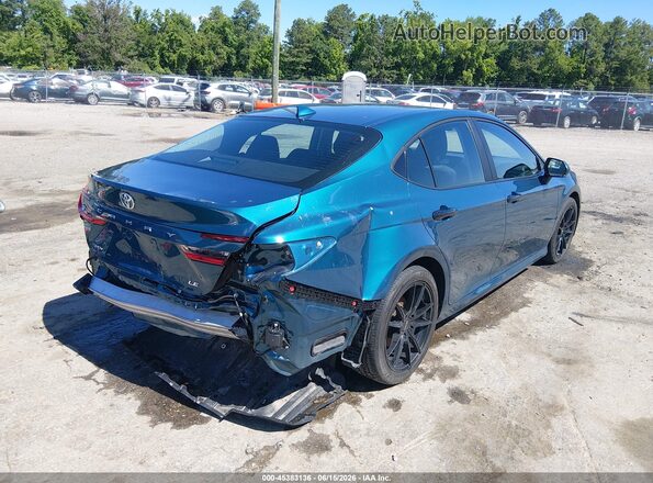4T1DAACK3SU539124 2025 TOYOTA CAMRY Turquoise Tył prawy