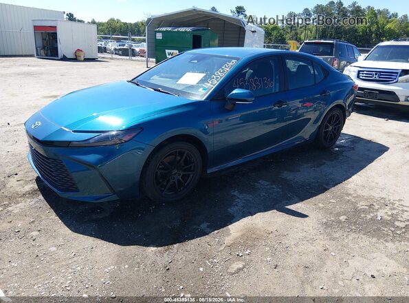 4T1DAACK3SU539124 2025 TOYOTA CAMRY Turquoise Przód lewy