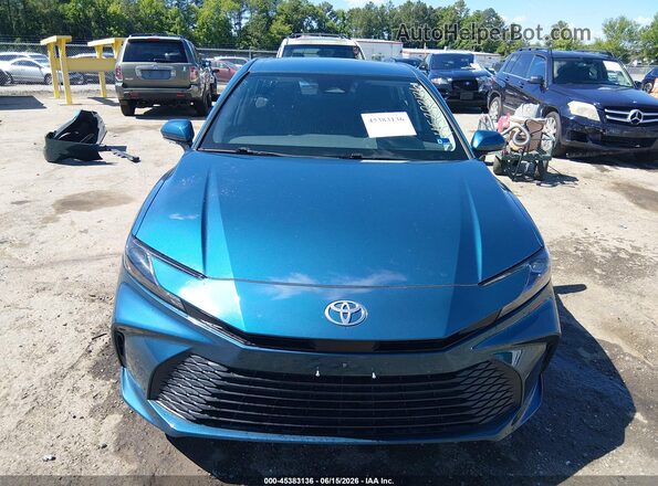 4T1DAACK3SU539124 2025 TOYOTA CAMRY Turquoise Widok wnętrza z tyłu
