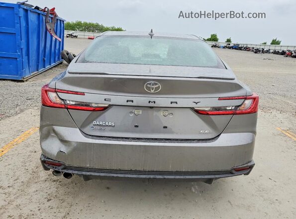 4T1DAACK3SU619409 2025 TOYOTA CAMRY Gray Vista trasera