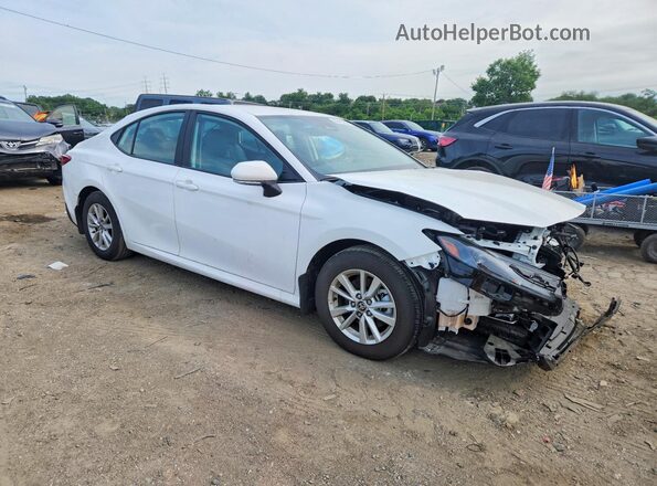 4T1DAACK3SU629423 2025 TOYOTA CAMRY White 