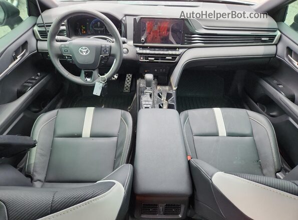 4T1DAACK3SU643242 2025 TOYOTA CAMRY Black Вид панелі приладів