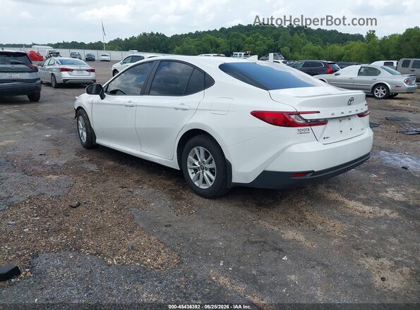 4T1DAACK3TU669681 2026 TOYOTA CAMRY Белый Задняя левая четверть