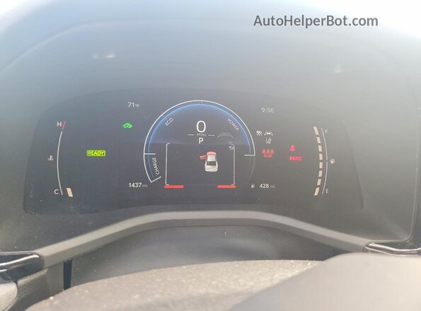 4T1DAACK3TU705966 2026 TOYOTA CAMRY Gray Instrument cluster view