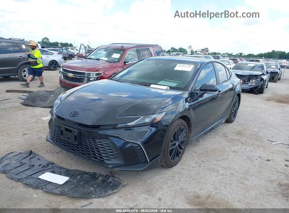 4T1DAACK3TU725893 2026 TOYOTA CAMRY Black წინა მარცხენა ხედი სამი მეოთხედიდან