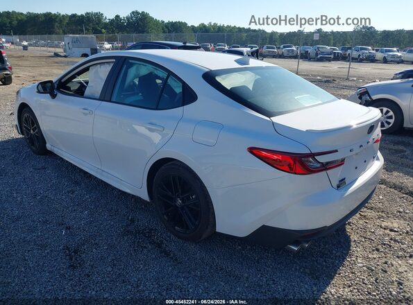 4T1DAACK3TU735548 2026 TOYOTA CAMRY Белый Задняя левая четверть