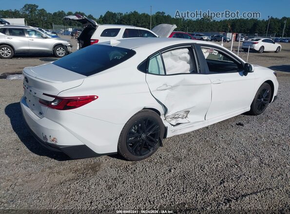 4T1DAACK3TU735548 2026 TOYOTA CAMRY Белый Задняя правая четверть