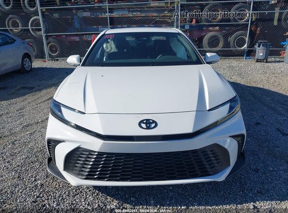 4T1DAACK3TU735548 2026 TOYOTA CAMRY Белый Вид щитка приборов