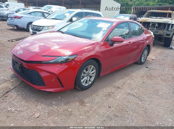 4T1DAACK4SU013827 2025 TOYOTA CAMRY Красный 