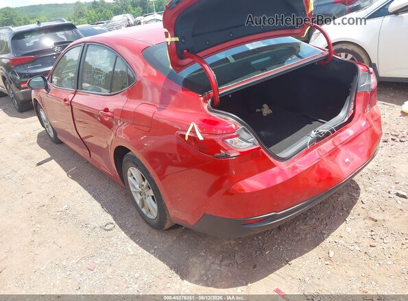 4T1DAACK4SU013827 2025 TOYOTA CAMRY Красный 