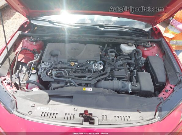 4T1DAACK4SU013827 2025 TOYOTA CAMRY Красный 
