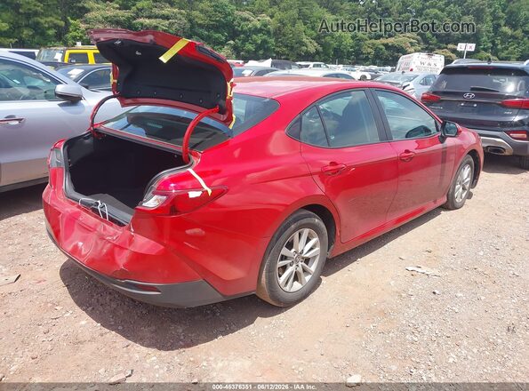 4T1DAACK4SU013827 2025 TOYOTA CAMRY Красный 