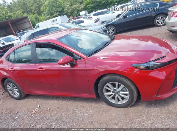 4T1DAACK4SU013827 2025 TOYOTA CAMRY Красный 