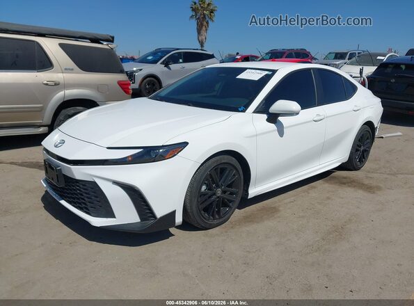 4T1DAACK4SU025783 2025 TOYOTA CAMRY White 